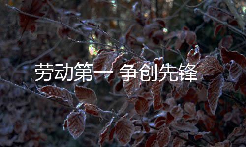 第一劳动 争锋创先