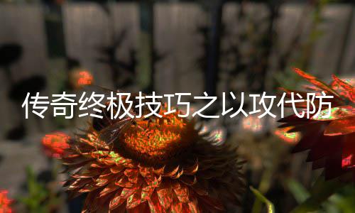 略终极之以攻代防战技巧传奇