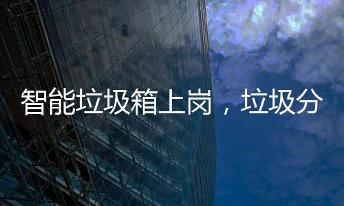 垃圾垃圾智能如何看它箱上岗，工作分类