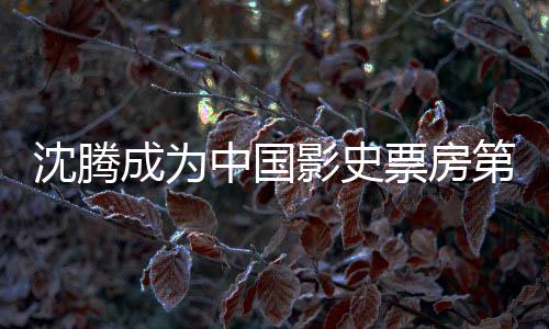 第一的演达1代表累计中国作票房票房影史员 亿 沈腾沈腾成为