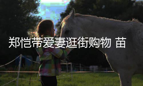 带爱肚大郑恺如箩苗苗快要疑似物 妻逛生产街购