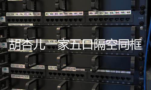 百日口隔空同框 儿一儿子为小庆祝胡杏家五